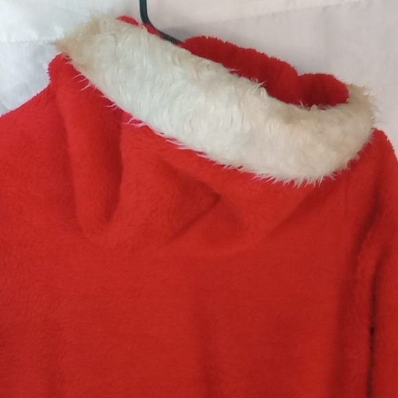 Eskimo style hooded vintage red winter jacket size large - Picture 9 of 11